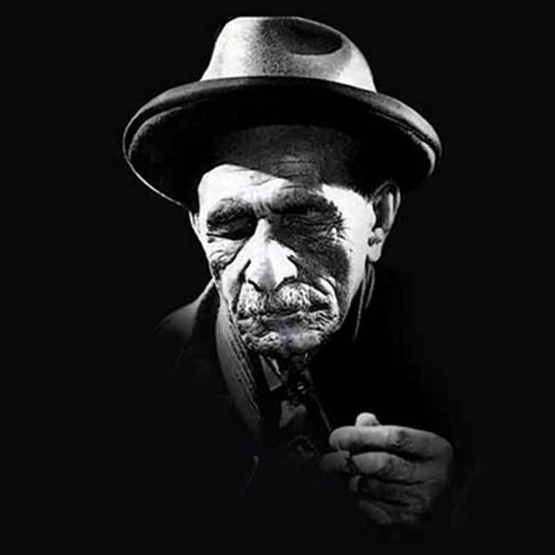 Âşık Veysel, joueur de saz turc